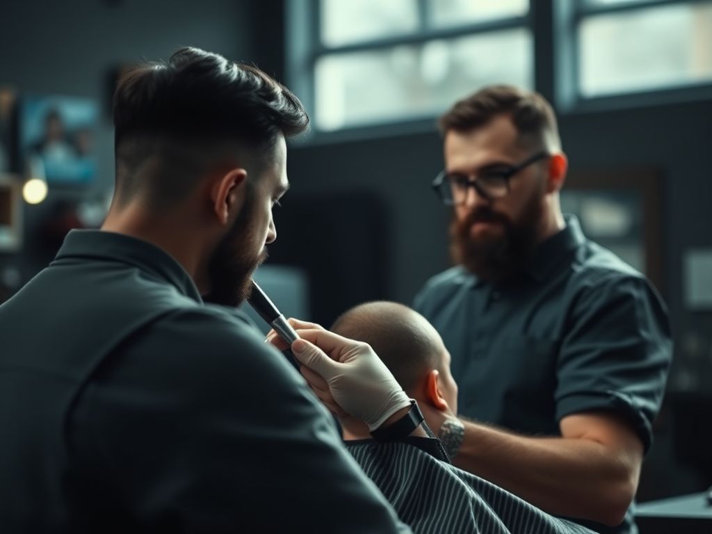 Sharp Cut Barberサロン内観